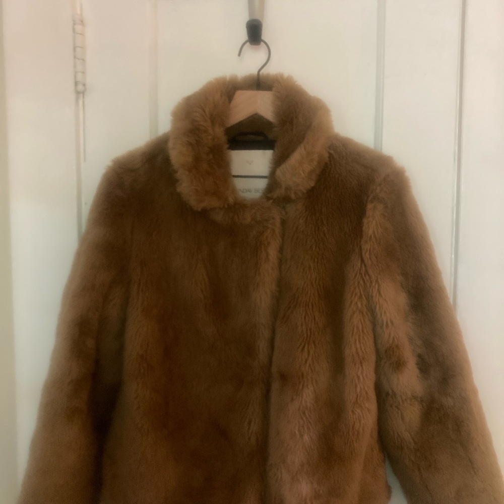 Faux Fur Brown Jacket